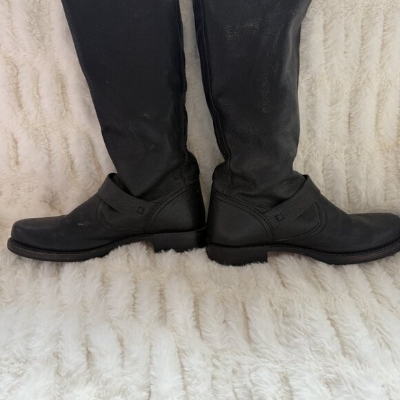 Frye Veronica Tall Slouch Boots, Size 6, Black - Picture 6 of 6
